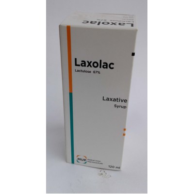 Laxolac 3.35 gm/5 ml ( lactulose ) syrup 120 ml 